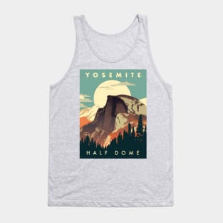 Yosemite National Park Half Dome Tank Top